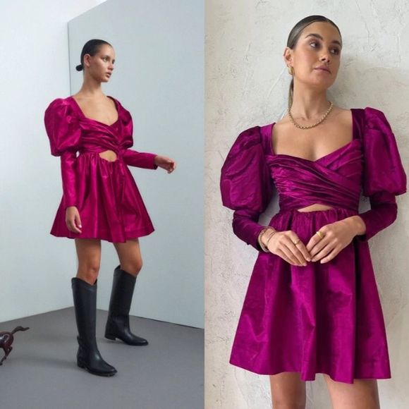 ALEMAIS ROSARIO MINI DRESS - Picture 2 of 8